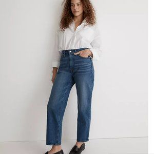 NWT Madewell The Perfect Vintage Straight Jean in Mayfield Wash